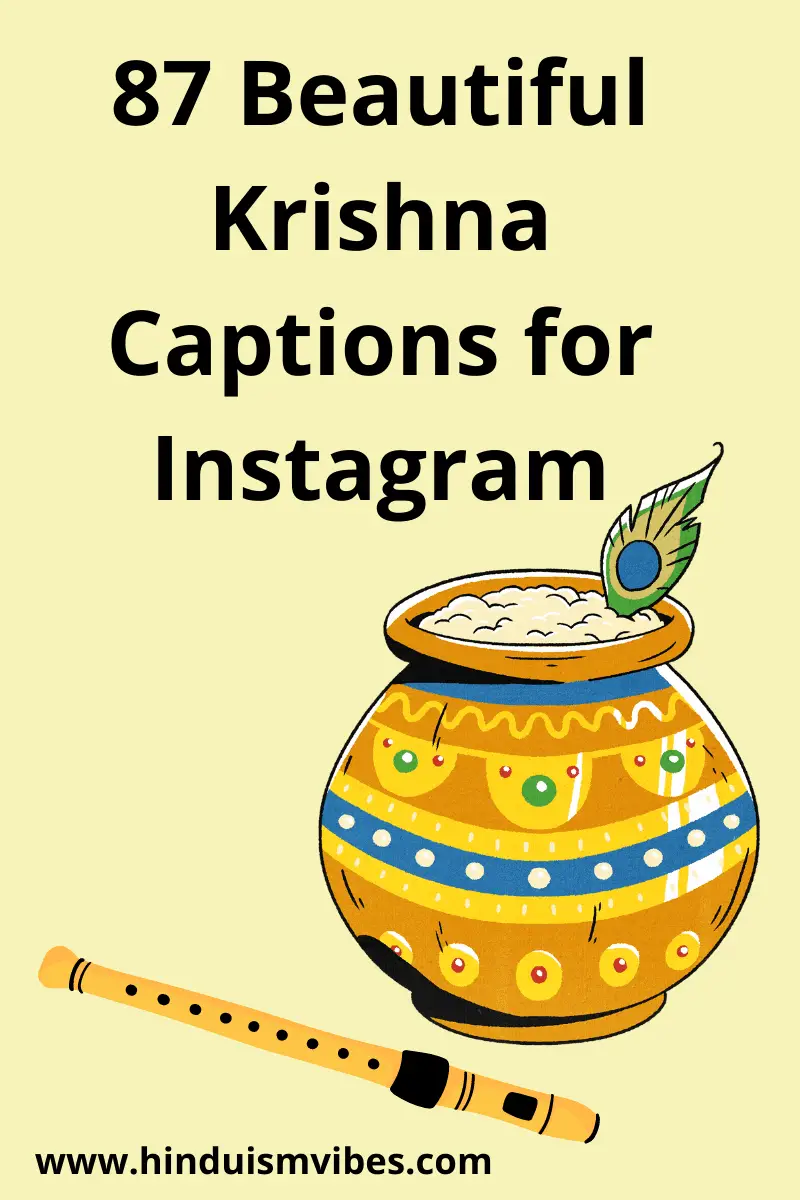 87 Heartfelt Krishna Captions For Instagram In 2023 