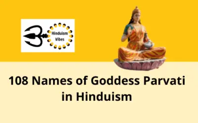 108 Names of Goddess Parvati with Their Meanings