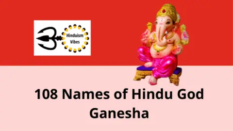 108 English Names Of Lord Ganesha - Hinduism Vibes