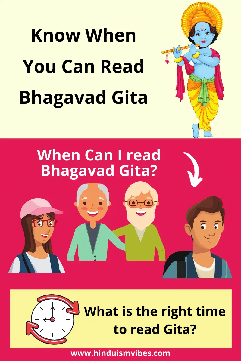When Can We Read Bhagavad Gita