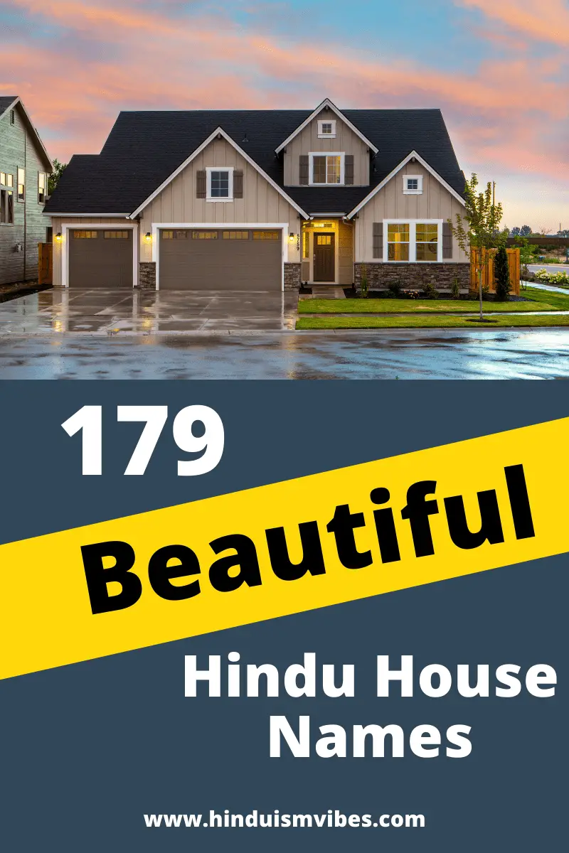 179 Beautiful Hindu House Names In 2023