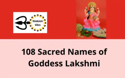 108 Names of Goddess Lakshmi with Meanings