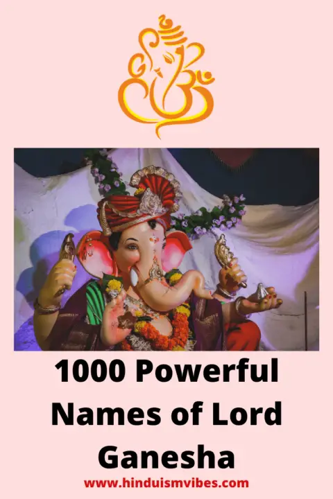 1000 Names Of Lord Ganesha | Ganapati Sahasranam