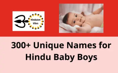 Have You Found the Unique Hindu Name for Your Baby Boy?