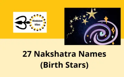 Did You Know the Different Names of Nakshatras?